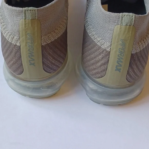 Nike Air Vapormax Flyknit Moc Shoes Sneakers Dark Stucco SZ 8.5 AA4155 013 - Picture 4 of 13
